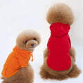 Ready to Ship Bestseller Quick Dispatch Classic Solid Soft Warm Padded Winter Small Medium Breed Puppy Pet Dog Hoodie Jacket