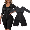 Mesh Long Sleeve Full Body Snatched Slimming Girdle s Colombian Belt Pour Femmes Arm Corset Shapers Bodysuit Shapewear