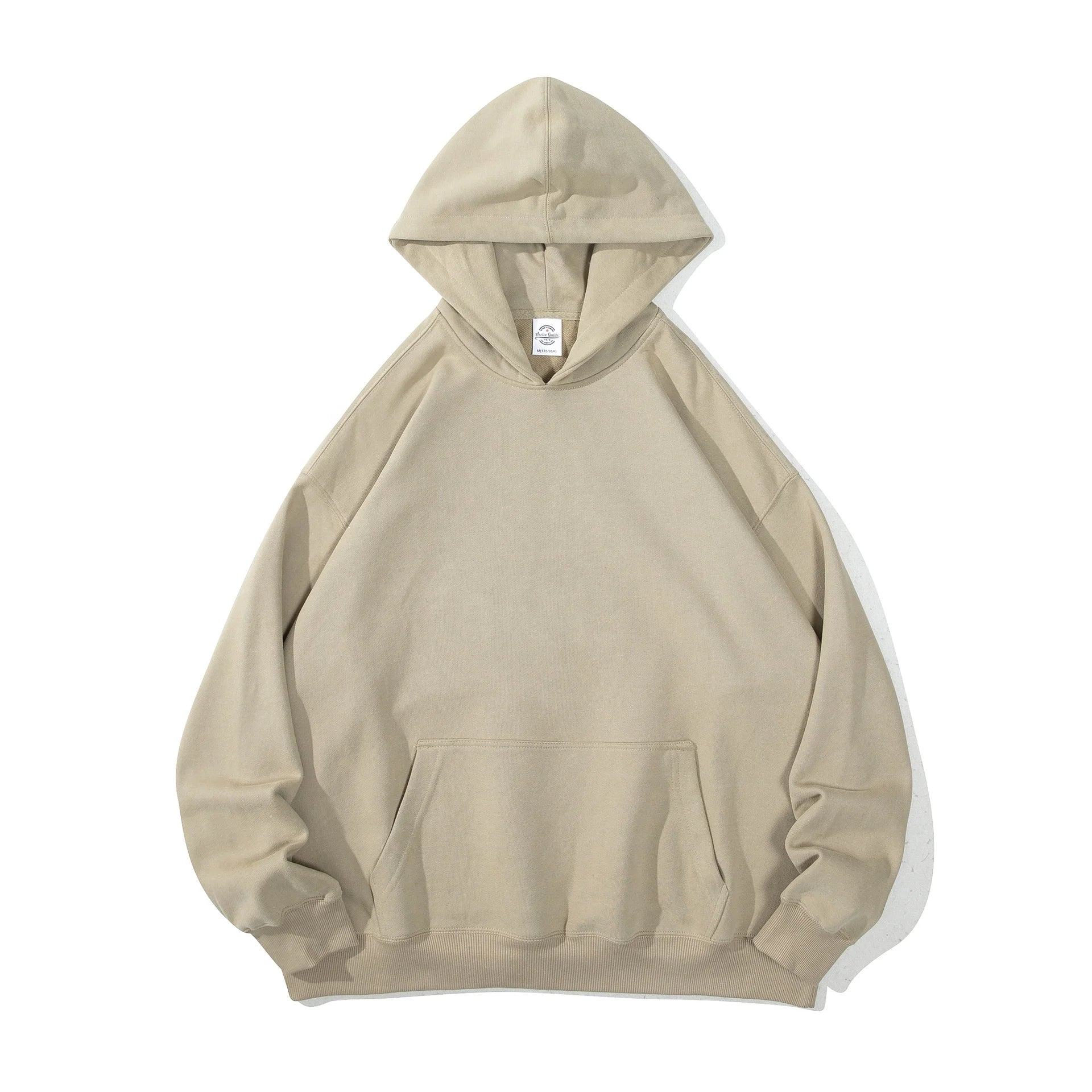 2025 Premium Wholesale 520gsm Heavy Cotton Hoodies Plain Color French Terry 520 Gsm Hoodie for Men