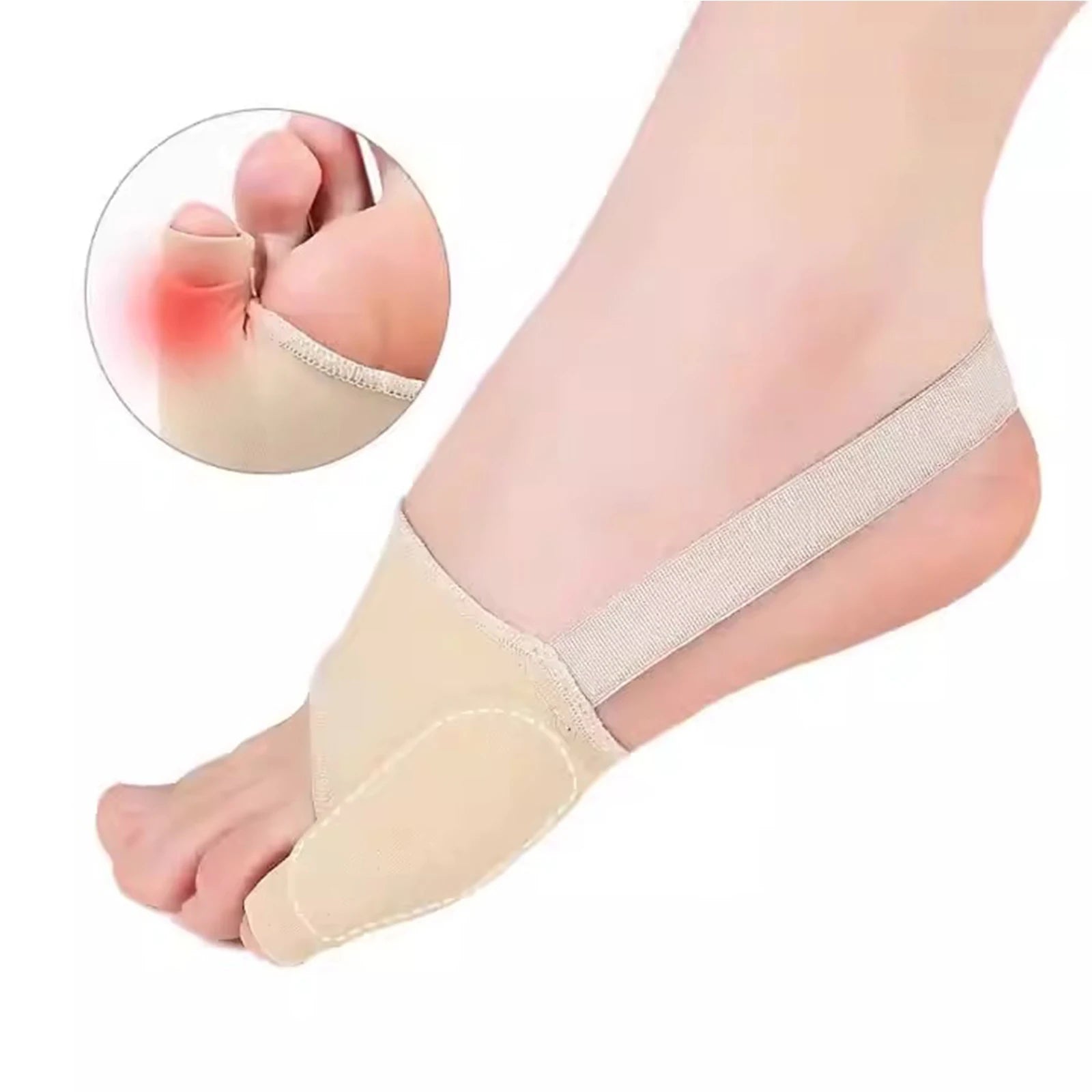 Wholesale Silicone Gel Little Toe Splint Orthotic Straightener Foot Corrector Bunion De Joanete Correctors Baifangyi BC-01