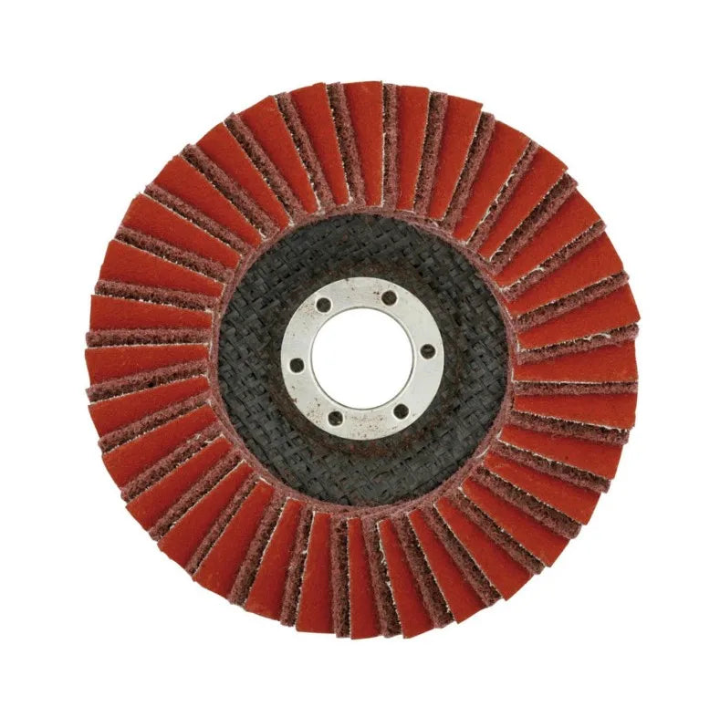 Interleave Non Woven Abrasive Sanding Flap Disc Fiberglass Backing
