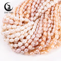 Wholesale Cultured Freshwater Pearls Baroque Pink Loose Pearls for Jewelry Making Bracelet Necklace Natural Pearl Beads MegaBDM