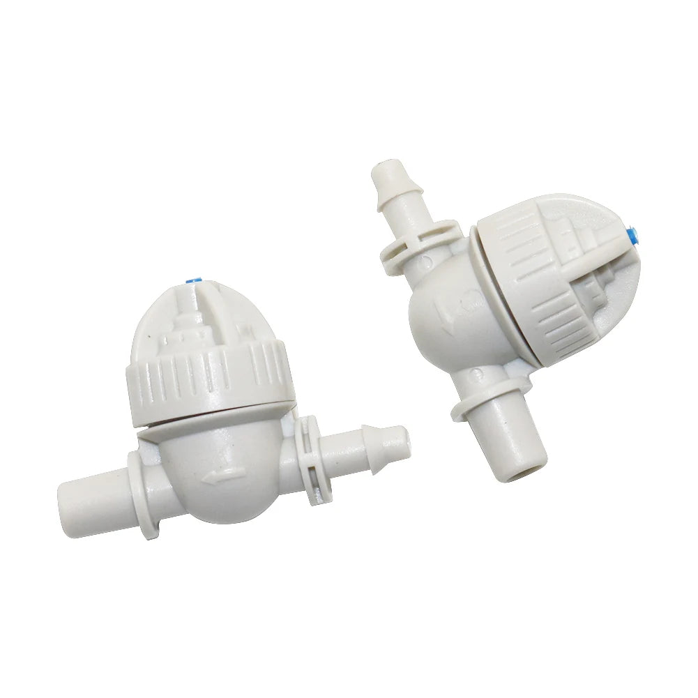 5mm to 7.5mm Agricultural Garden Micro Irrigation Spherical Drip Proof Connector Device for 4 / 7mm Hose