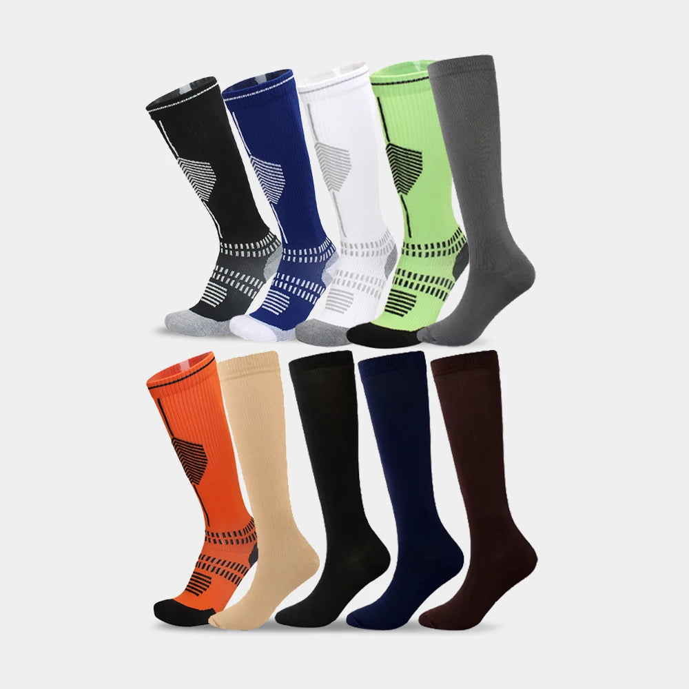Comfortable Breathable Sweat Absorbing Quick Dry Men Custom Logo Sports Cycling Socks