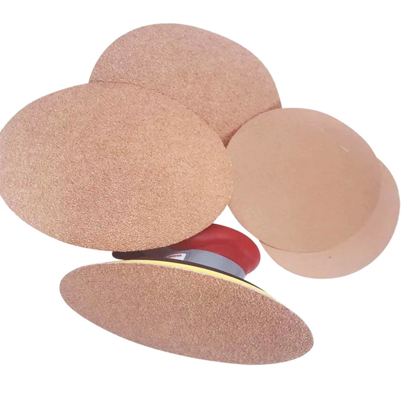 125mm Assorted Grits Sandpaper Discs Customizable OEM Sanding Discs Sand Disc Abrasive Paper Round Sandpaper Discs