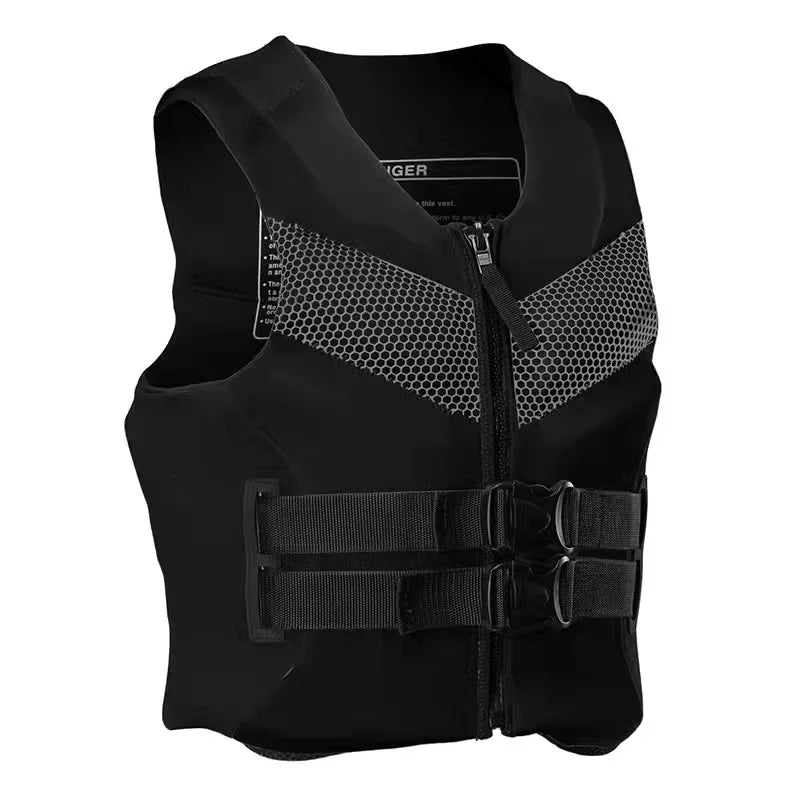 NiuFuRui Customized Personalized Neoprene Rafting Life Jacket Vest Made with EPE and PVC Foam Material
