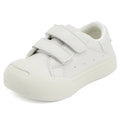 Wholesale Leather White Retro Style Sports Shoes Boy Girls Lace-Up All Seasons Zapatos Para Ninos