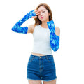 Ice Sleeve Summer Sunscreen Solid Color and Camo Cooling Cycling Arm Sleeves