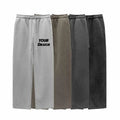 Manufacturer Custom 332 Gsm Straight Leg Pants Joggers Men Acid Washed Baggy Sweatpants