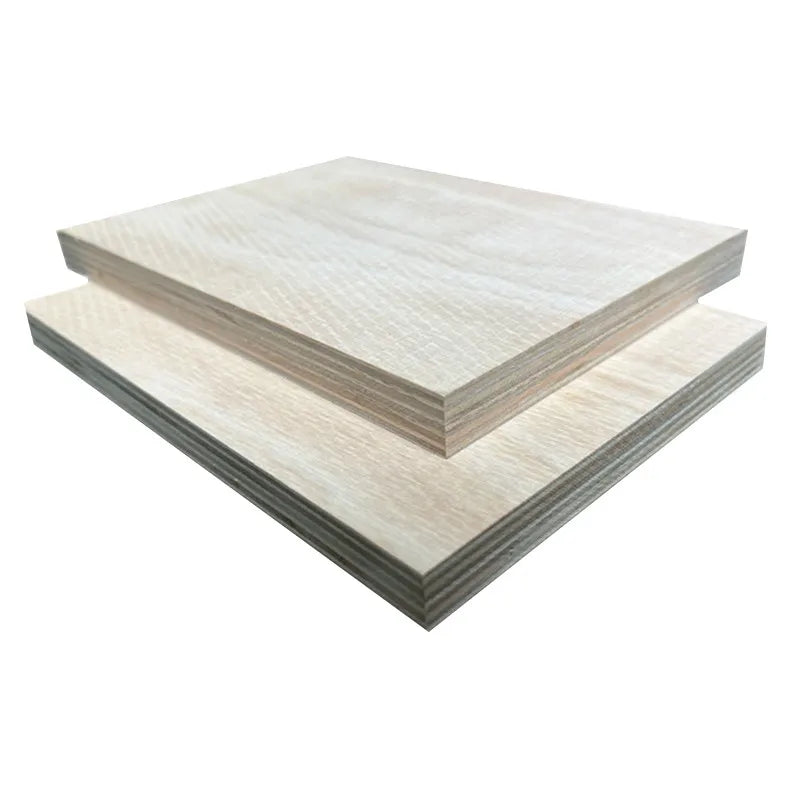 High Quality 15mm Eco-Friendly Birch Plywood Sample with Double-Sided Decoration for Indoor Use
