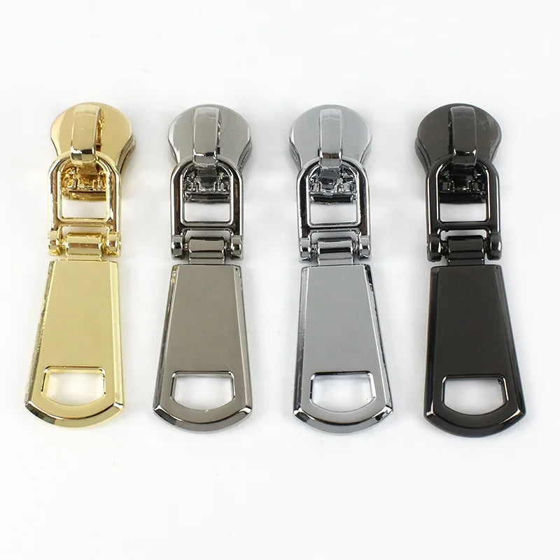 Meetee ZT132 5# Luggage Hardware Accessories Garment Home Textile Sewing Material Zinc Alloy Repairing Replaceable Zipper Slider