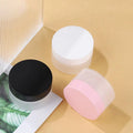 Henron S322 30g/50g PP Plastic Jars Custom Color Lids Frost Body Logo Printing for Skin Care Facial Eye Cream Empty Cosmetic