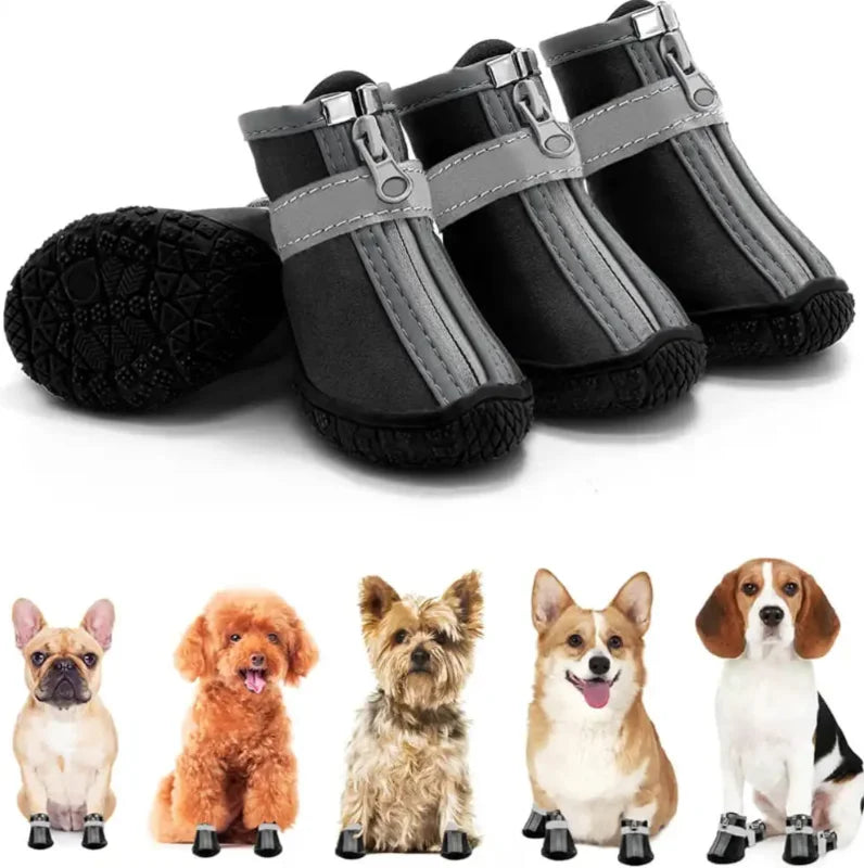 Wholesale Medium & Large Dog Shoes Breathable Mesh Cloth Anti-Drop Design Pet Shoes & Socks for Big Dogs