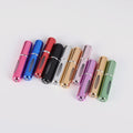 5ml Pocket Perfume Atomizer Aluminum Spray Bottle Glass Container Travel Use Mini Frasco De Perfume