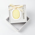 FinRu Stocked Car Wardrobe Air Freshener Hanging Scented Ceramic Aroma Plaster Porcelain Flower Home Fragrance Oil Diffuser