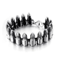 KALEN Fashion Personality Stainless Steel Bullets Bracelet Men MegaBDM