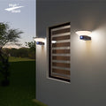 Simple Modern Courtyard Garden Landscape Lamp Solar Lighting Outdoor Waterproof Wall Lamp Yard Wall Solar Light