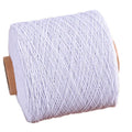 Factory Wholesale White 37# Latex Elastic Thread for Sewing for Cross Stitch Embroidery Crochet with Raw Filament Pattern