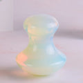 DIY Professional Factory Opalite Mushroom Shape Gua Sha Tools in Low Price Gua Sha Mushroom Folk Crafts