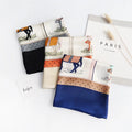 Fashion Design Custom Bandana Printing Scarfs for Women Stylish Polyester Fabric Scarf 70*70