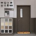 Foshan Yohome Germany Indoor Fire protection Door School Classroom Door Fd30 Wood Fire Safety Doors for Schools