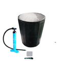 Custom PVC White Inflatable Birth Pool for Pregnant Adults Men Portable Ice Bath Recovery Fitness Tub Double-Triple Stitching
