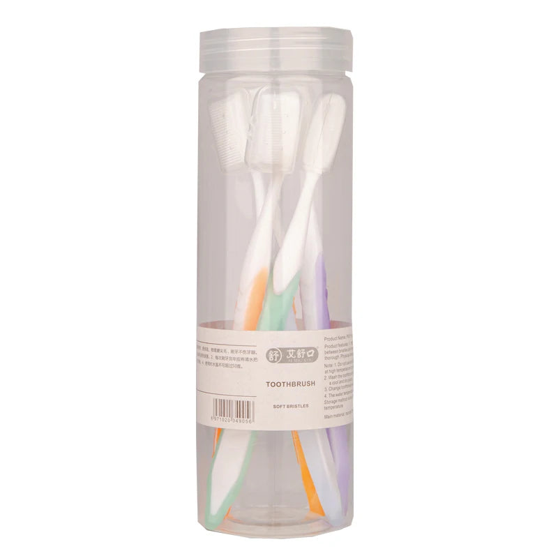 Bristle Nano Toothbrush Adult Tooth Brush Handle Toothbrush Soft Natural Factory Price Silicone Customized Logo Provided Support