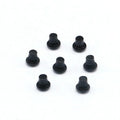 Wholesale Custom Black Iron Zinc Plated Solid Rivets Straight Knurled Round Head Fastening Components