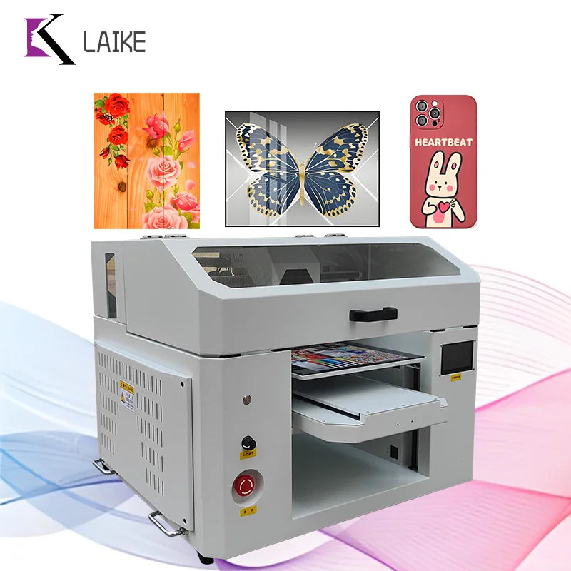 A3+ UV Printer 3360 Epson Printing Machine 33cm*60cm with  TX800/XP600/i3200 2 or 3 or 4 Heads for Phone case Id Card 3d Printer