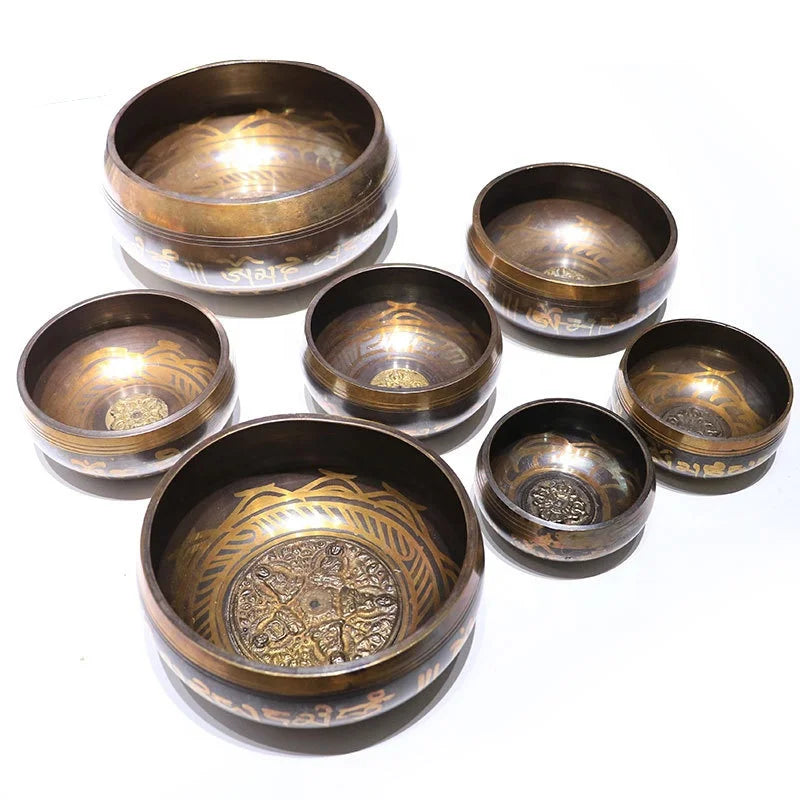 Wholesale Chakra Alchemy Sound Mallet Tibetan Bowl Singing Bowl for Meditation Healing