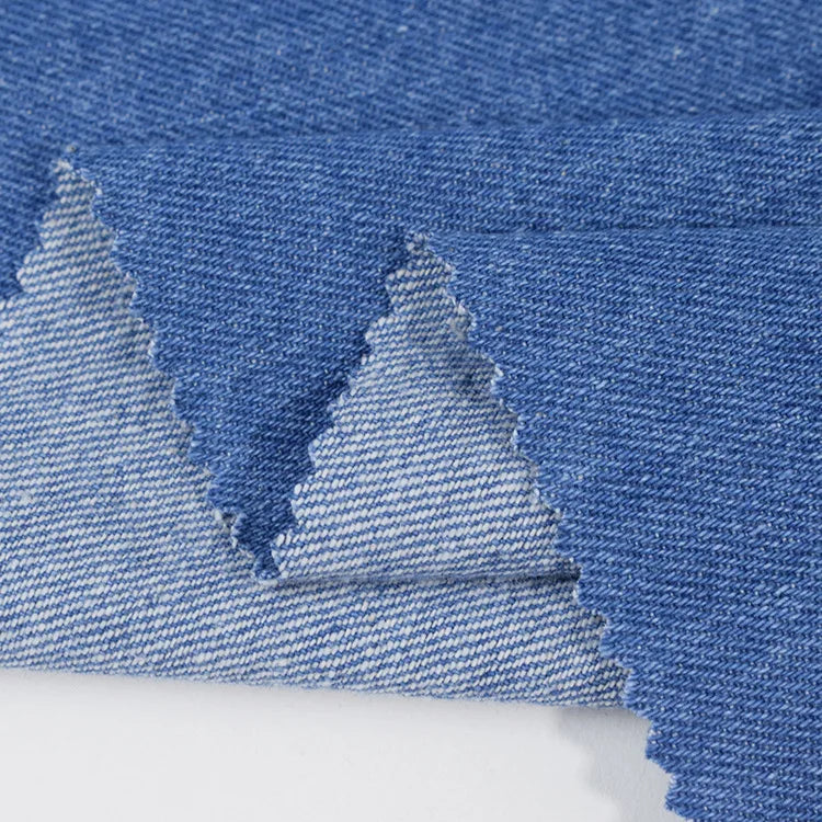 Factory Price 100% Cotton Twill Woven Denim Fabric 10S Yarn Dyed for Shoe Use Washed Style