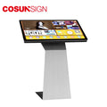 Floor Standing Touch Kiosk Android 32 Inch Interactive Touchscreen SDK IP65 Rated for Retail Store Shopping Elevator Wayfinding