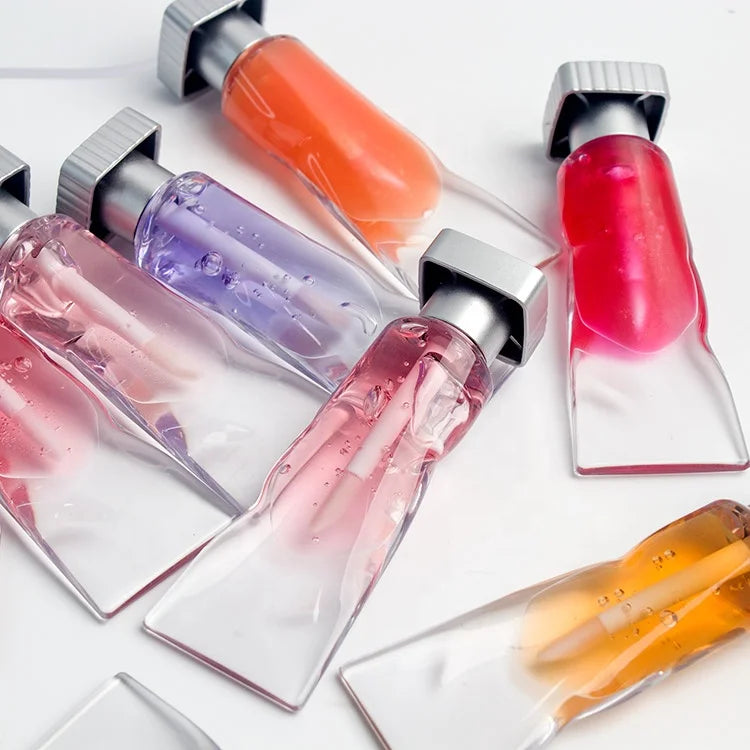 Custom Unique Shape Natural Fruit Lip Oil Gloss Private Label Lip Oil Manufacturers