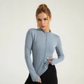 Breathable Tight Waist Running Yoga Blazer Women's Lightweight Gym Fitness Yoga Jacket