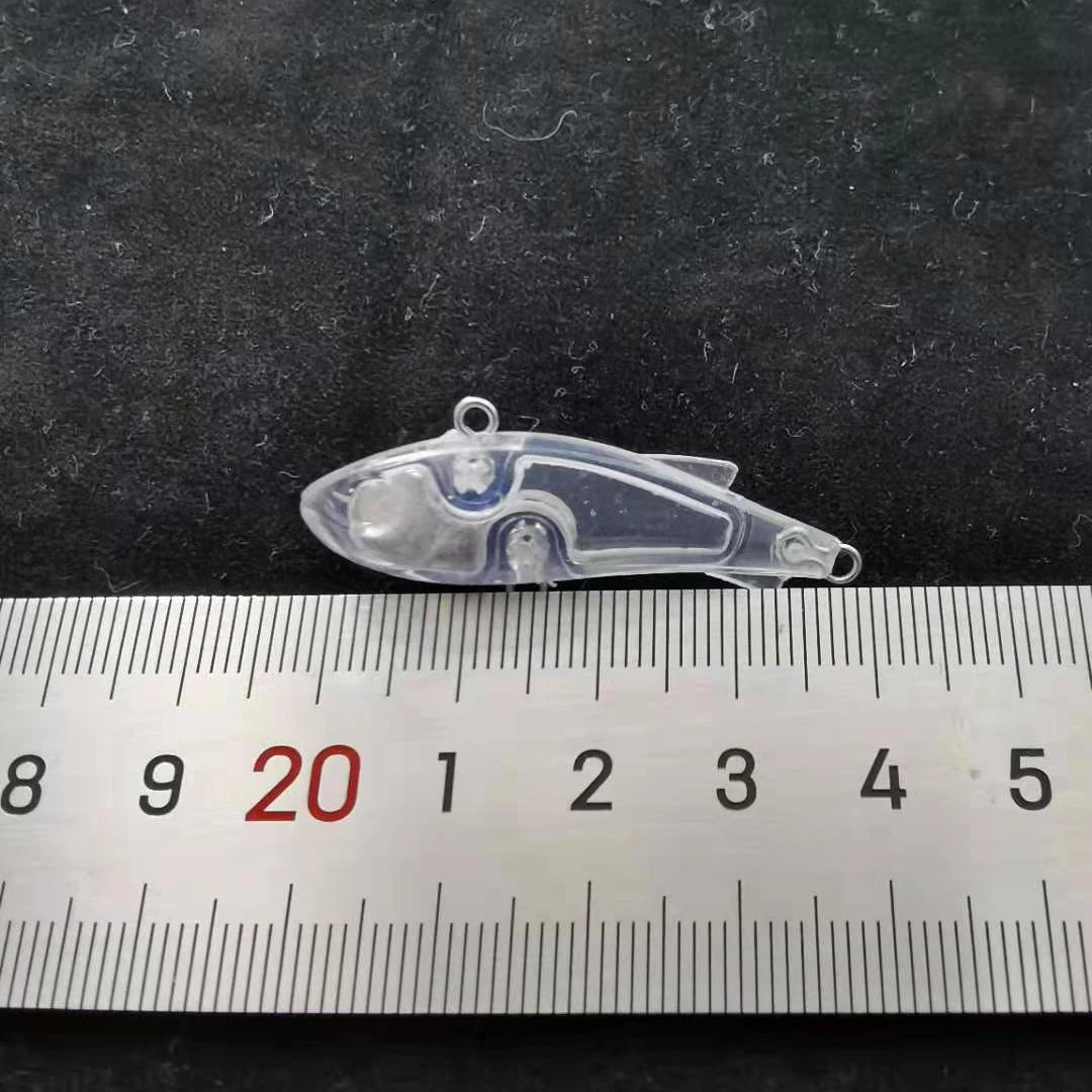 Unpainted fishing lure blank VIB bait 40MM 3.2G lure body E271