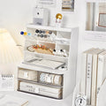Large-Capacity Multifunctional Plastic Drawer Organizer for Modern Square Desk Cosmetic Organizer Slant Insert Pen Holder Hot