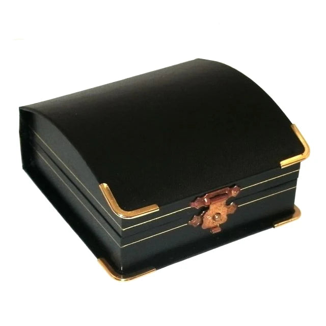 One Top Customization High-end Pendant Box Leather Custom Jewelry Packaging Necklace Jewelry Box