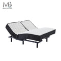 Adjustable 3 Motor King-Size Electric Split Mattress Multi-Function Smart Bed Frame with Iron Base Home Bedroom Reclining Lift