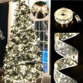 2023 Ribbon Fairy Light Christmas Decoration 4m Christmas Ribbon Lights 40 LED Lights