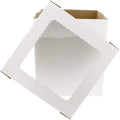 Hot Sales White Corrugated Tall Cake Packaging Box for Cajas Para Pastel