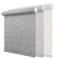 Water Proof Fabric Sunscreen Cordless Blind PVC Blinds for Living Room Spring Blinds for Hotel Indoor Energy-saving