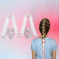 Luxury 100% Mulberry Silk DIY Unicorn Curls Curly Hair Curling Rod Heatless 22mm Durable Reusable Soft No Clip Side Sleepers Set