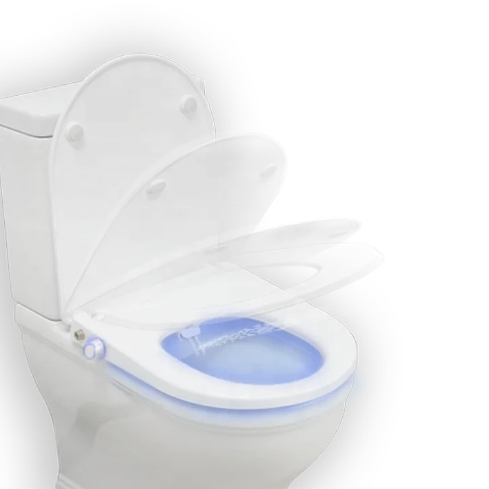 U Shape Electric Toilet Seat with Dual Nozzles