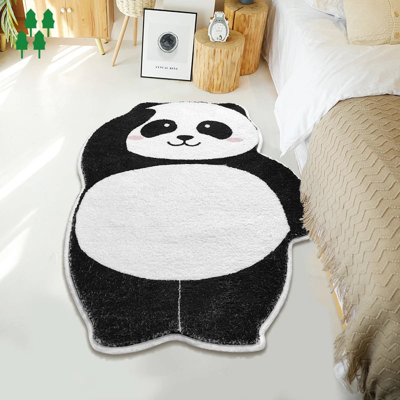 Super Soft Microfiber Shaggy Mat Animal Bedroom Rugs Carpets for Kids
