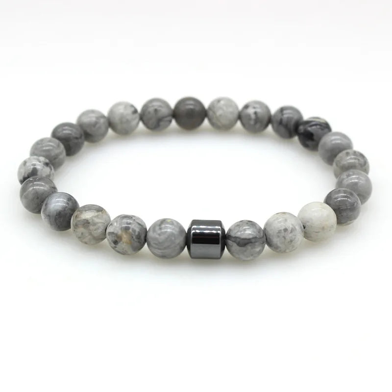 Natural Tiger Eye Obsidian Hematite Beads Bracelet for Men Multi-Layer Health Protection Magnetic Jewelry Gift for Women Pulsera