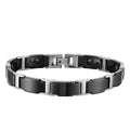 Jewelry Hot Selling Ceramic Jewelry Titanium Steel Strap Link Bracelet Magnetic Health Bracelet