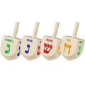 Israel Judaica Hanukkah Wooden Dreidel Toy Factory Wholesale Custom Judaism Holiday Present Jewish Chanukah Wood Dreidel Gift