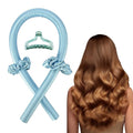 Custom Logo Heatless Curling Rod Ribbon Headband Hair Curler with Silk Cap European & American Style Women 1M/39inch