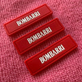 UV protection Embossed Plain logo PVC Rubber Labelspecial 2D Brand Name Silicone Rubber Tags for Shoes