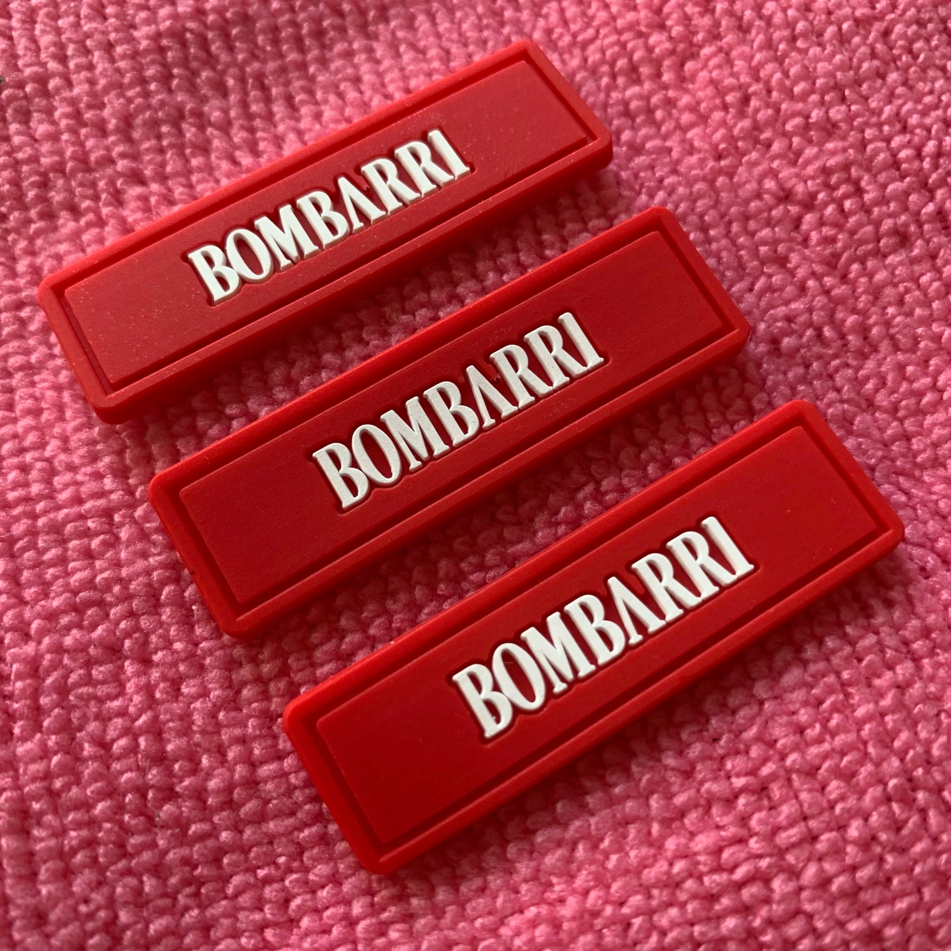 UV protection Embossed Plain logo PVC Rubber Labelspecial 2D Brand Name Silicone Rubber Tags for Shoes
